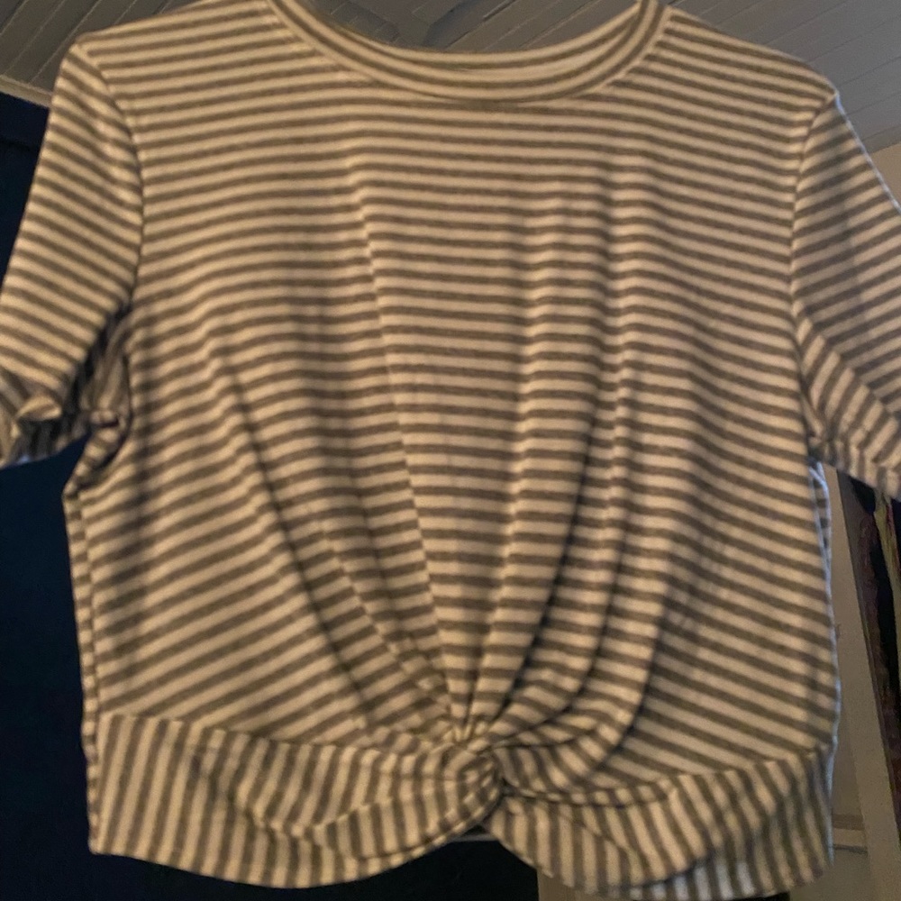 Stripped crop